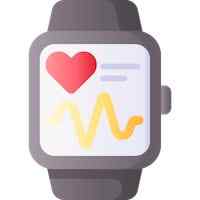 Smartwatch mit Gesundheitsfunktionen für Senioren