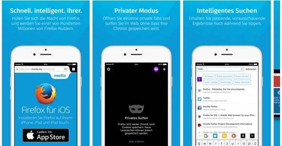 Firefox auf iOS nutzen: Ab heute auf iPhone und iPad möglich