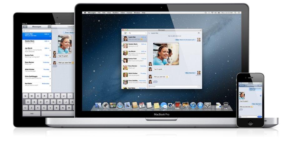 OS X Mountain Lion: iMessage für den Desktop