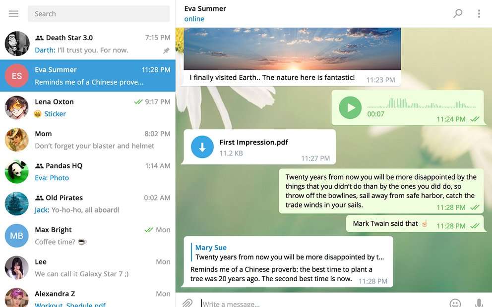 Telegram – App für Android, iOS &amp; Desktop