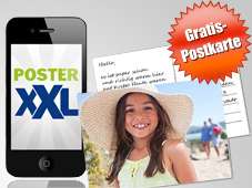 Neue App von PosterXXL: Jetzt Gratis-Postkarten per Smartphone verschicken!